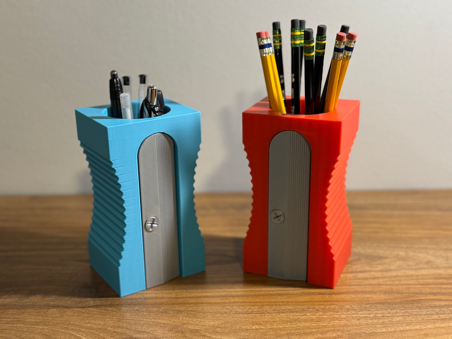 Large Pencil Sharpener - Pencil and Pen Holder