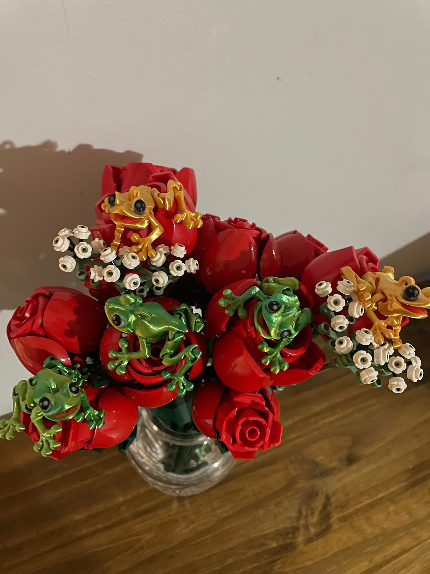 Flexi Frog 3D printed articulated frog fidget.