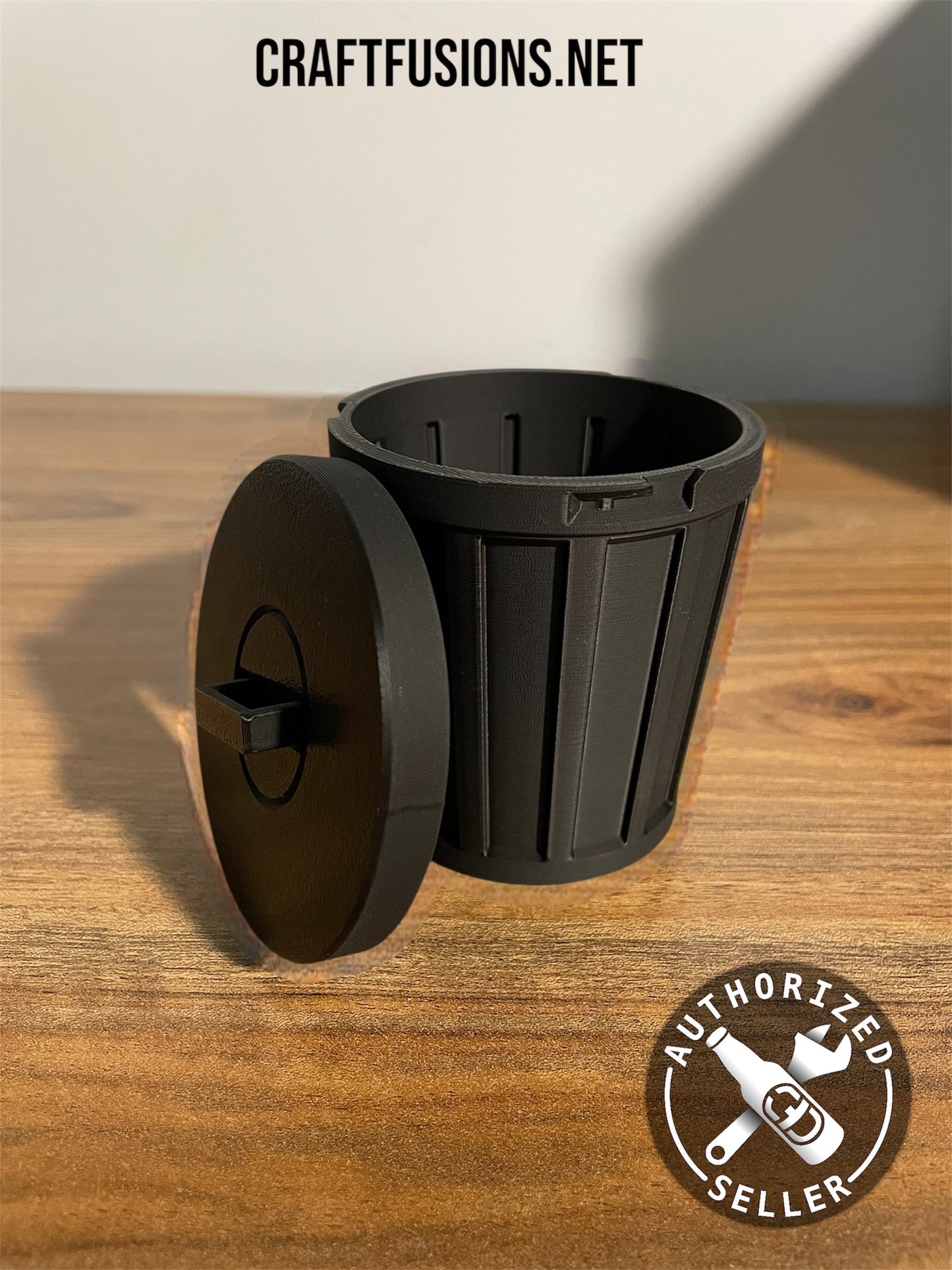 Opossum with Included free Trash Can