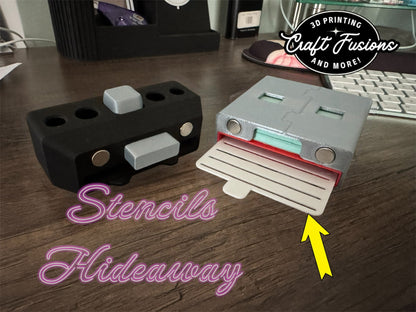 USB‑A Sticky Note Holder – Secret Storage, and Desk‑Ready Style!