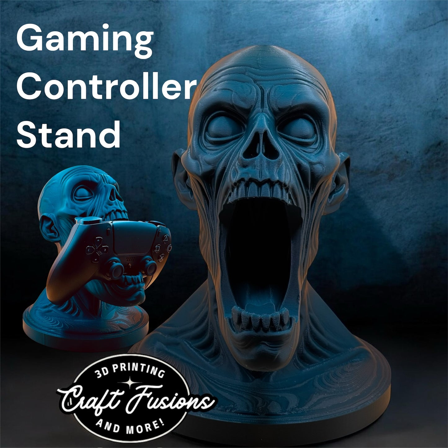 Ghoul Controller Holder – Zombie‑Style Gaming
