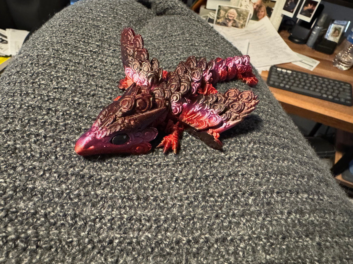 Peacock Dragon - With or with out wings!