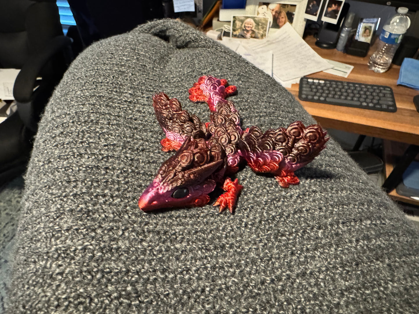 Peacock Dragon - With or with out wings!