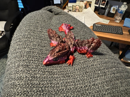 Peacock Dragon - With or with out wings!
