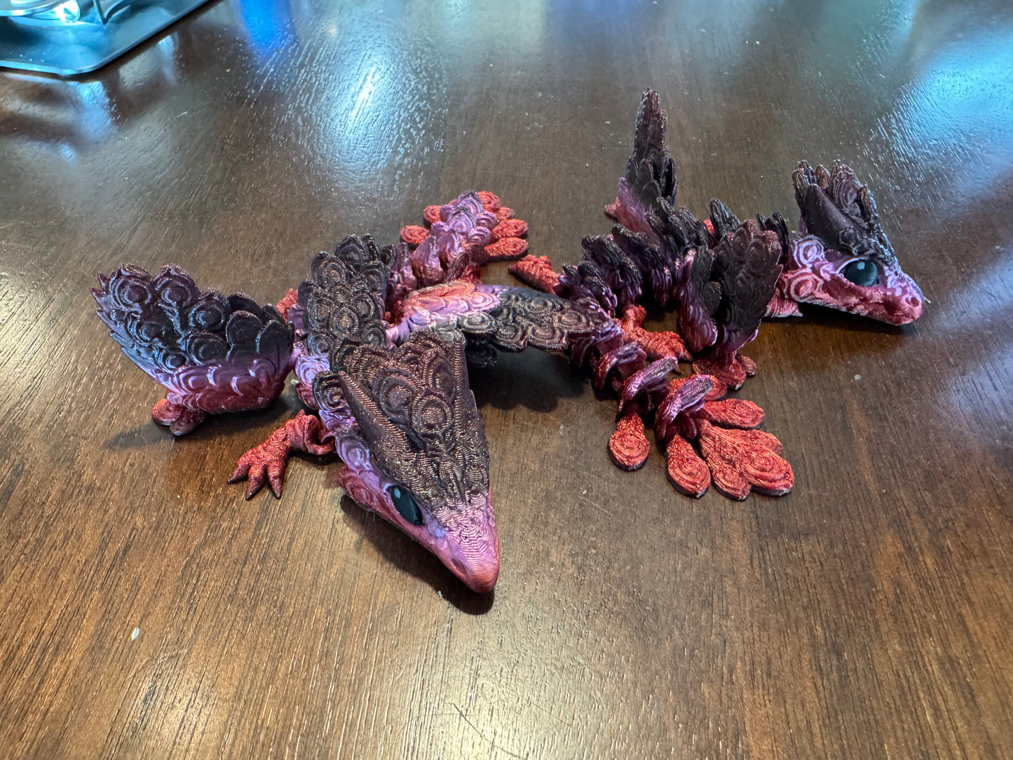 Peacock Dragon - With or with out wings!