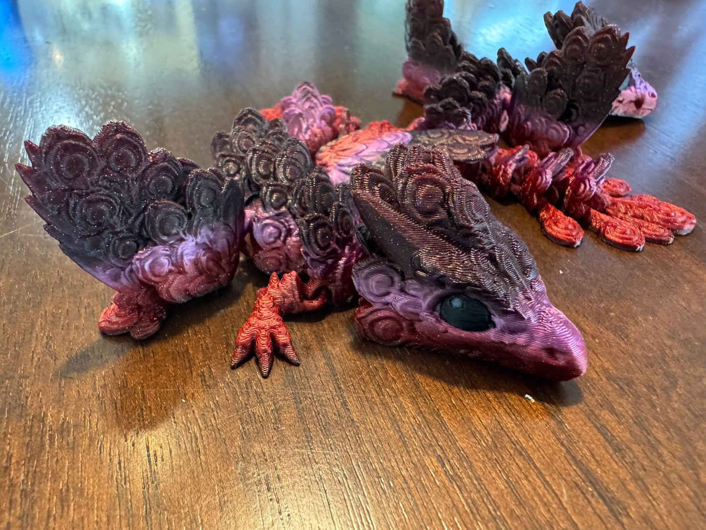 Peacock Dragon - With or with out wings!