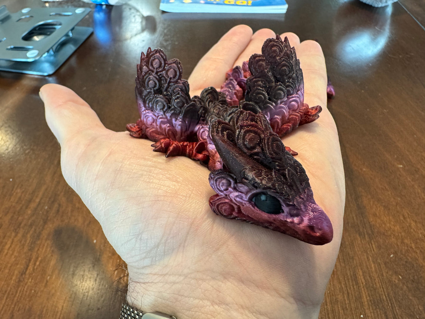 Peacock Dragon - With or with out wings!