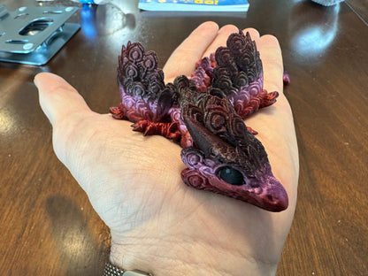 Peacock Dragon - With or with out wings!