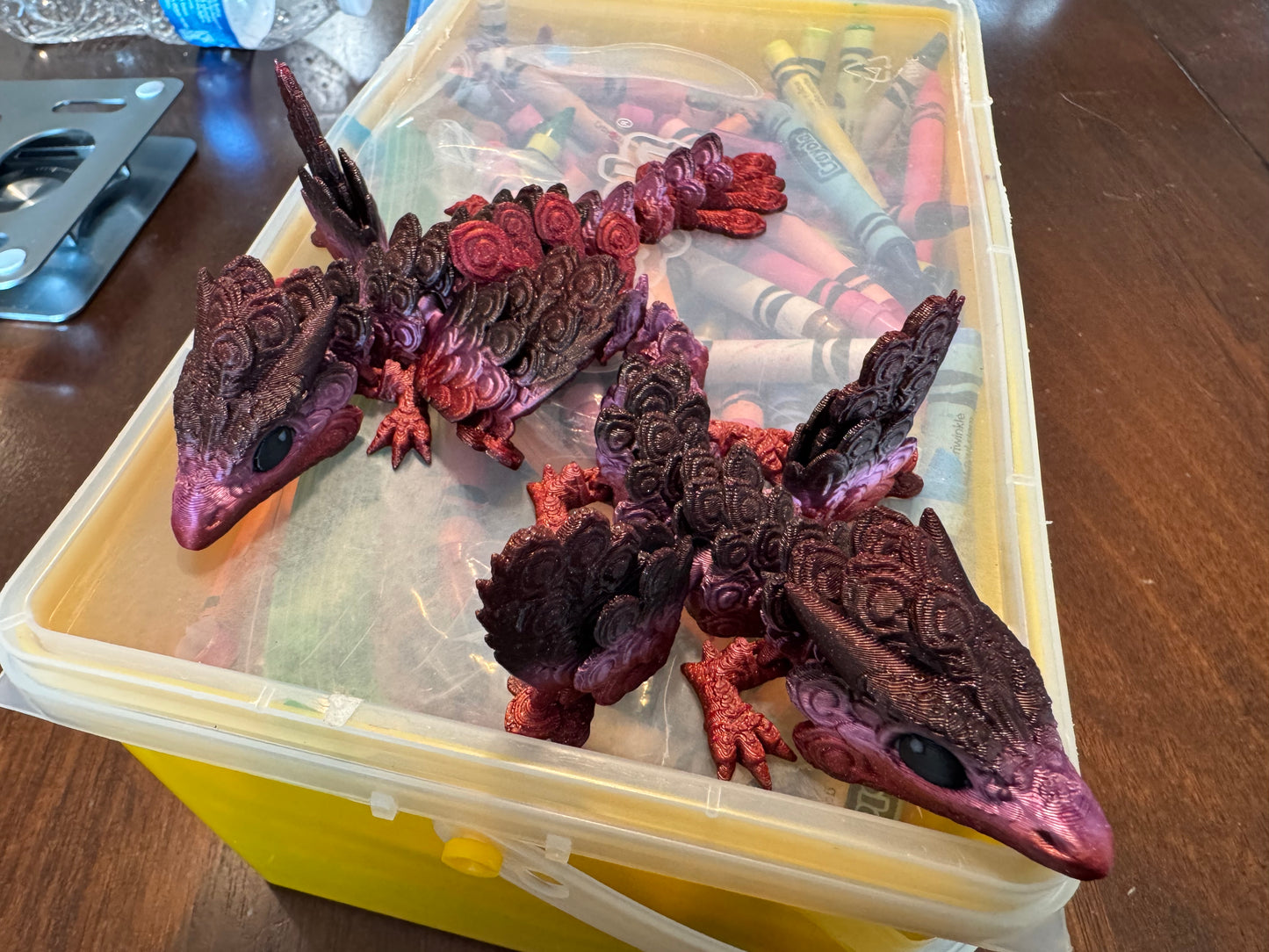 Peacock Dragon - With or with out wings!