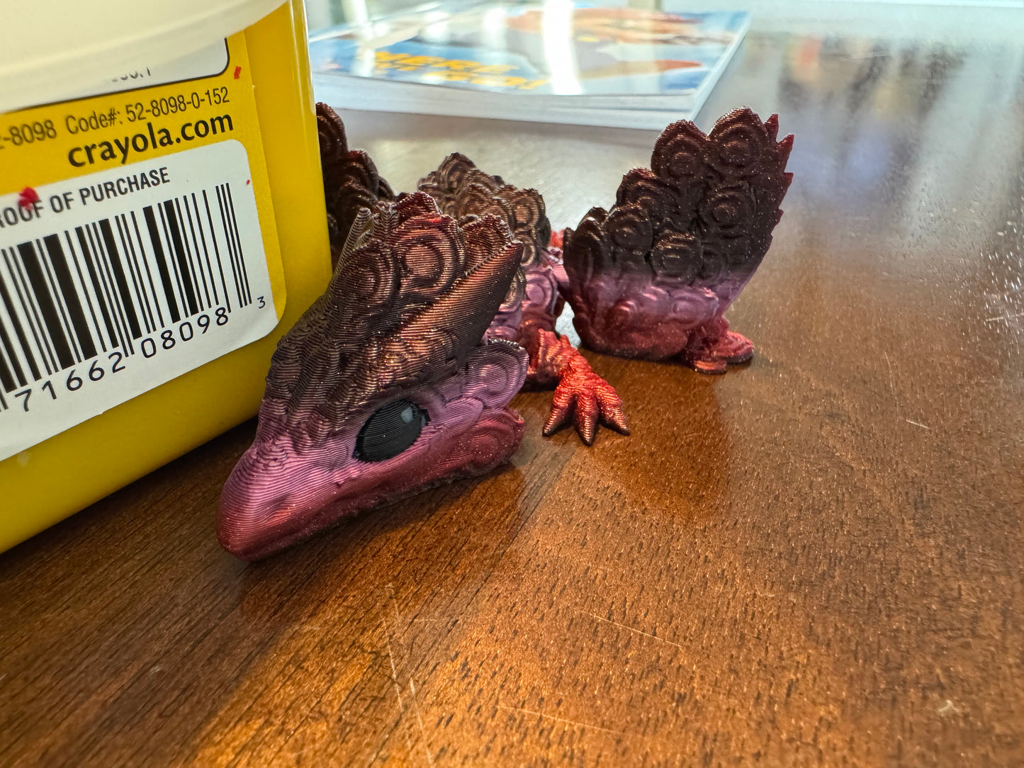 Peacock Dragon - With or with out wings!