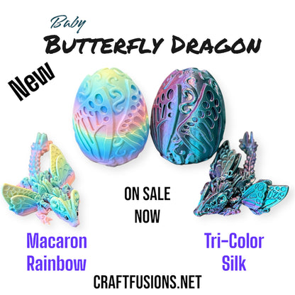 Baby Butterfly Dragon Fidget!