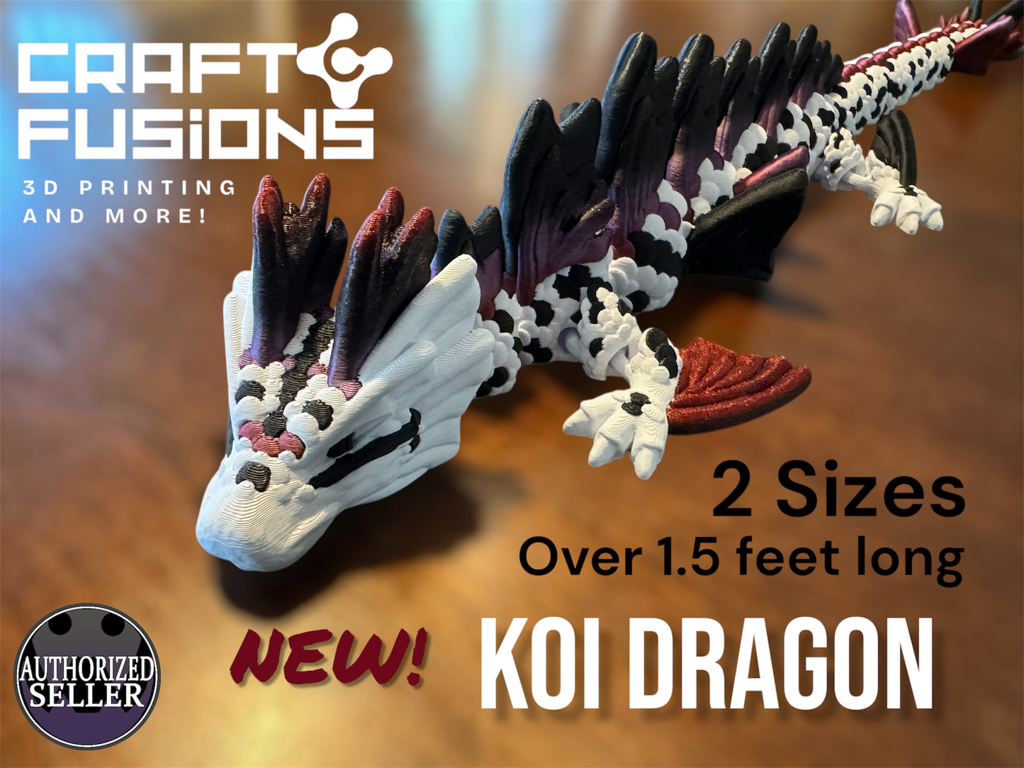 Koi Toy Fidget Dragon