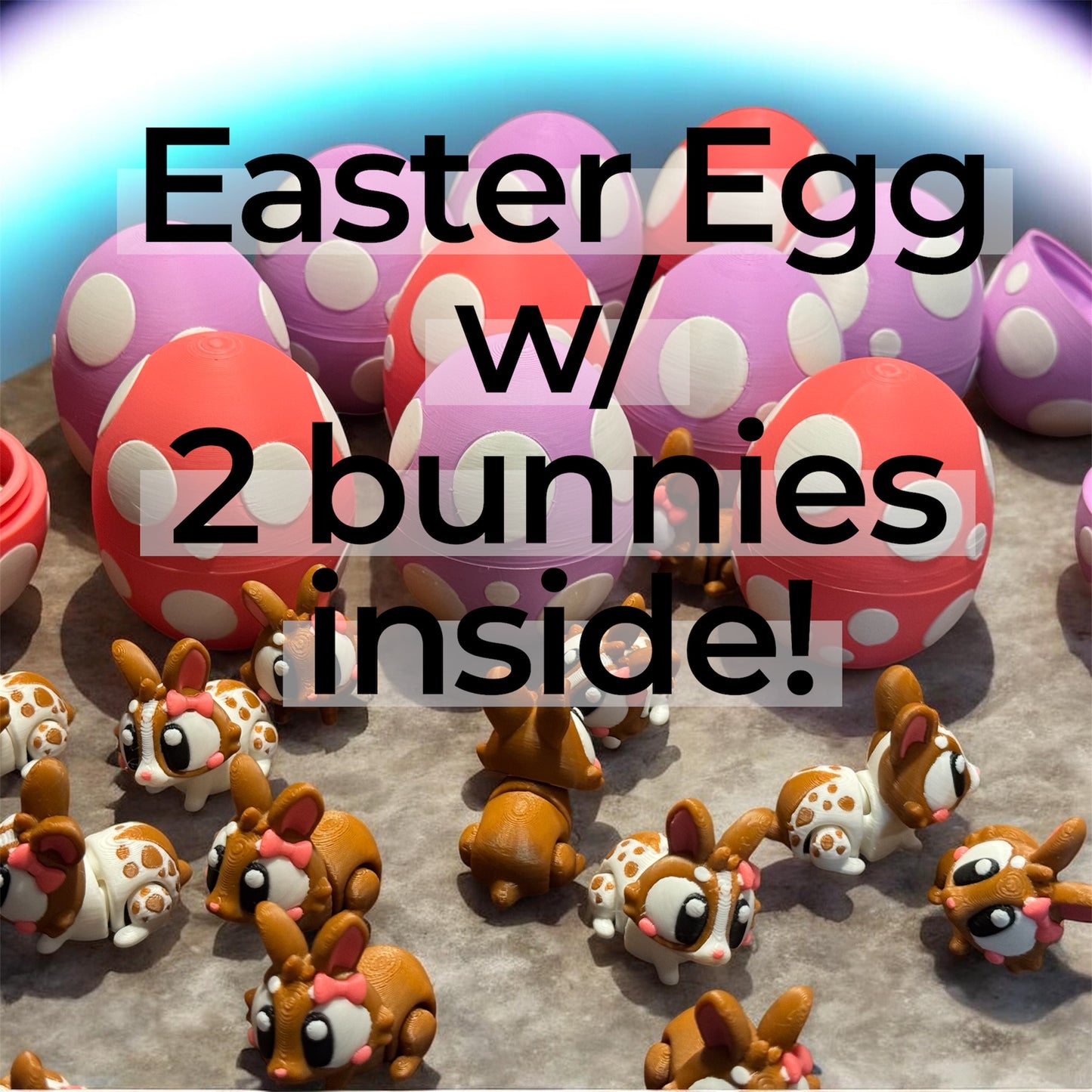 Easter Egg and Bunny bundle