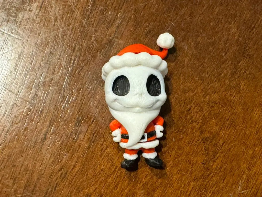 Stocking Stuffer Set – 6 3D Printed Christmas Fidget Toys, Santa, Grinch, Gingerbread, Rudolph, Frosty...