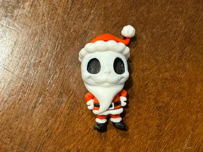 Stocking Stuffer Set – 6 3D Printed Christmas Fidget Toys, Santa, Grinch, Gingerbread, Rudolph, Frosty...