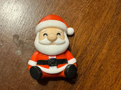 Stocking Stuffer Set – 6 3D Printed Christmas Fidget Toys, Santa, Grinch, Gingerbread, Rudolph, Frosty...