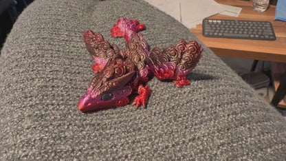 Peacock Dragon - With or with out wings!